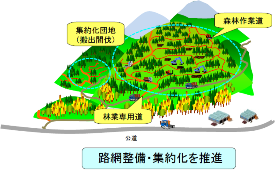 路網整備・集約化推進