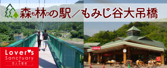 森林の駅／もみじ谷大吊橋