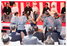 2013もみじ谷グリーンウェディング 大吊橋 『ふるさと婚』 開催