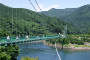 もみじ谷大吊橋 夏