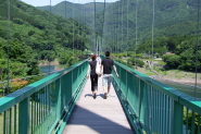 もみじ谷大吊橋 夏
